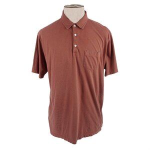 Patagonia Organic Cotton Polo Shirt Mens XL Stripe Golf Short Sleeve Lightweight